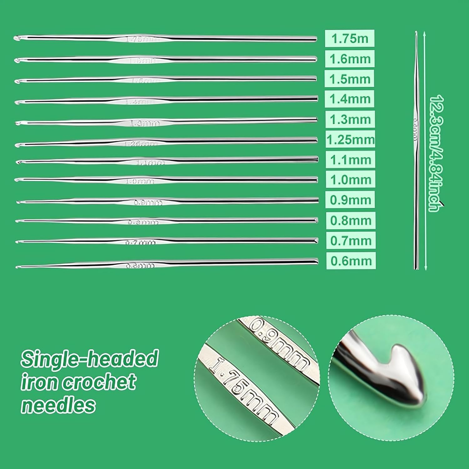 REGODI Crochet Kit, Pink Knitting Kit for Beginners with Crochet Yarn, Hooks, Accessories & Portable Storage Bag - Great for Adults, Elderly and Kids image number 3