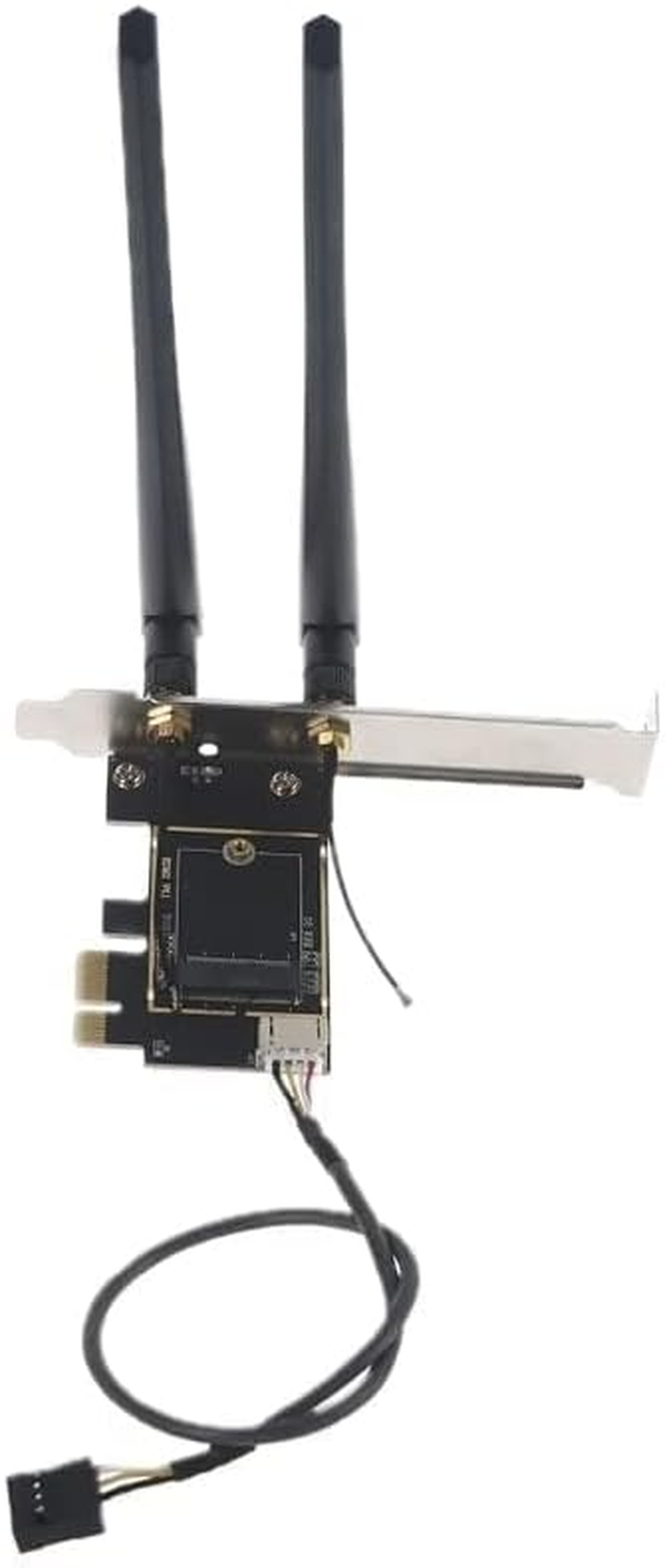 Laptop to Desktop (Pcie X1) Wi-Fi Card Converter for M.2 Pcie Network Cards with Bluetooth Support (Adapter_Kit) image number 6