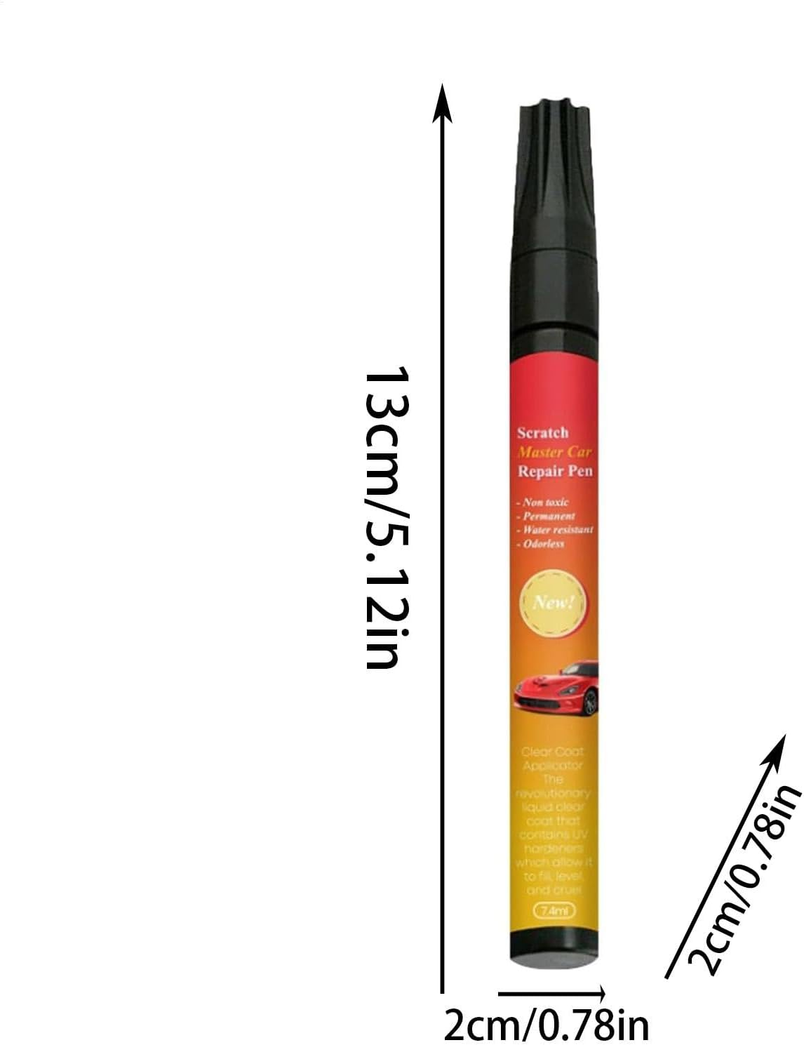 Magic Pen for Car Scratches - Auto Touchup Paint | Color-Accurate Magic Vehicle Scratch Removal Pens, Quick and Easy Fix image number 3