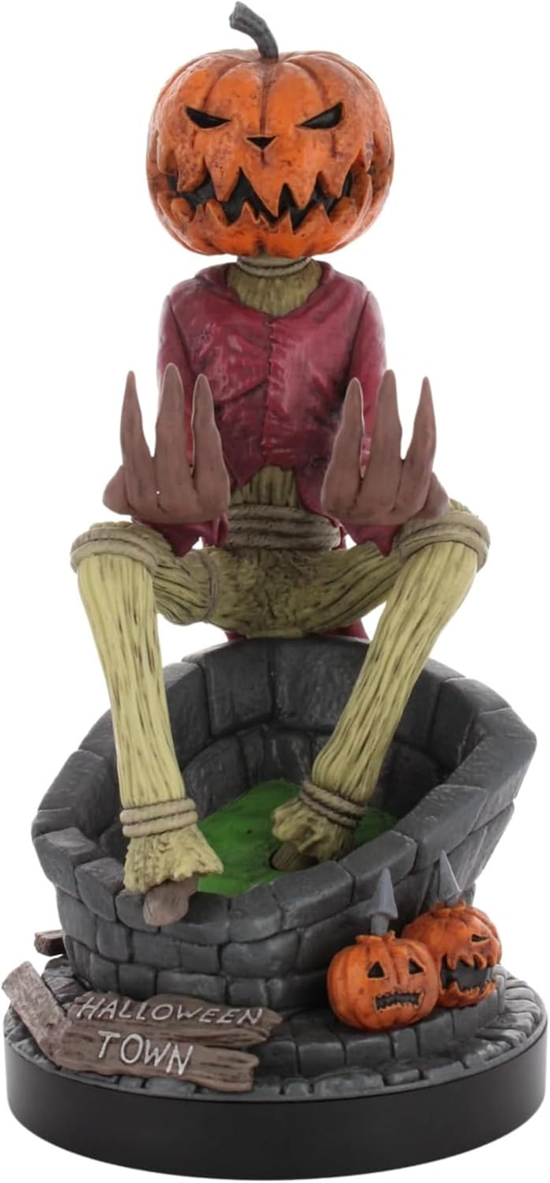 Cable Guys - Nightmare before Christmas: Jack Pumpkin King Original Controller and Phone Holder (Xbox, Playstation, Nintendo Switch) & Phone (Iphone, Samsung, Google) image number 5