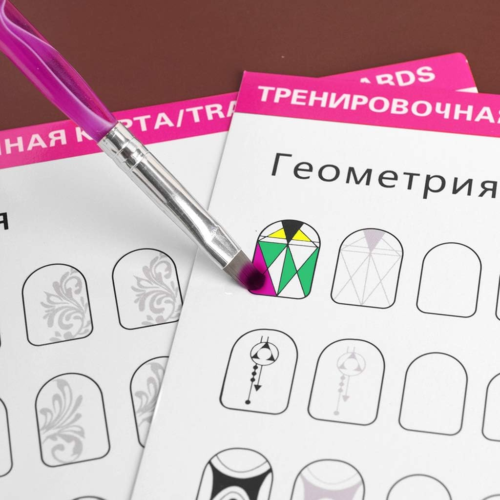 12 Packs Practice Lines Drawing Painting Template Learning Book image number 3