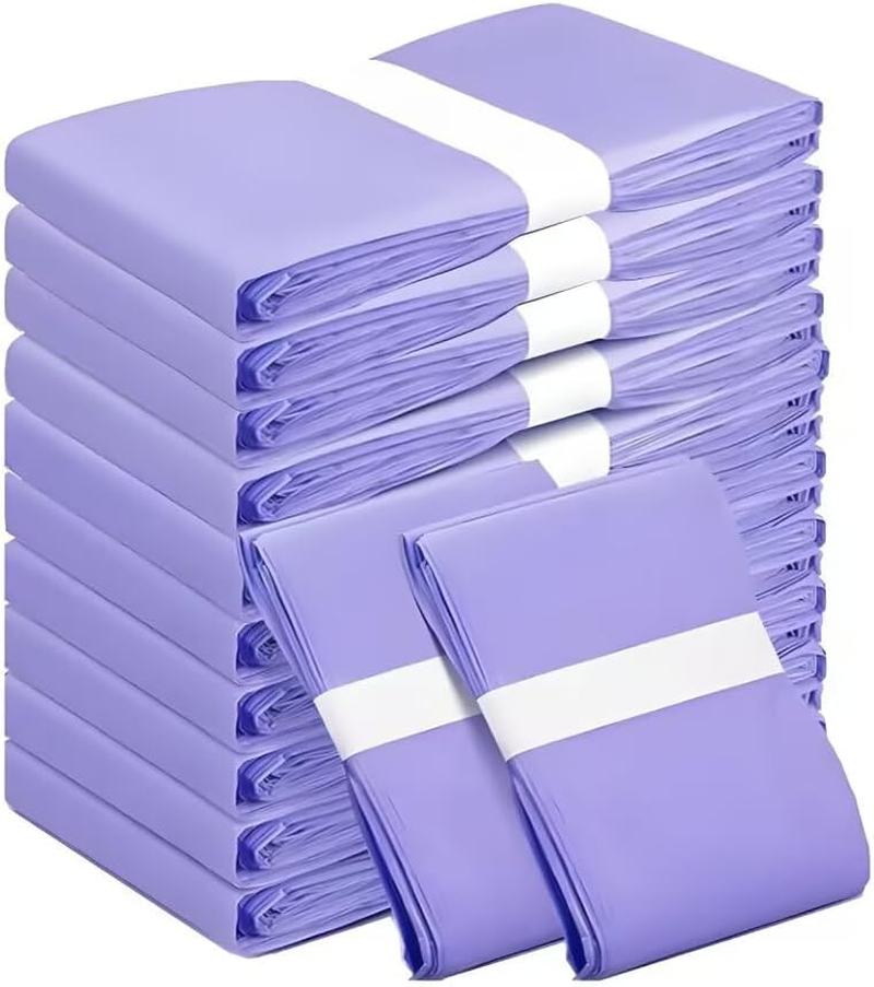 Diaper Pail Refill Bags Compatible with Korbell 16L Nappy Disposal Bin Liners &ndash; 10M per Bag, Odour & Bacteria Lock, Lightly Scented Powder Fresh, for Baby & Adult Use, Purple(4Pc)