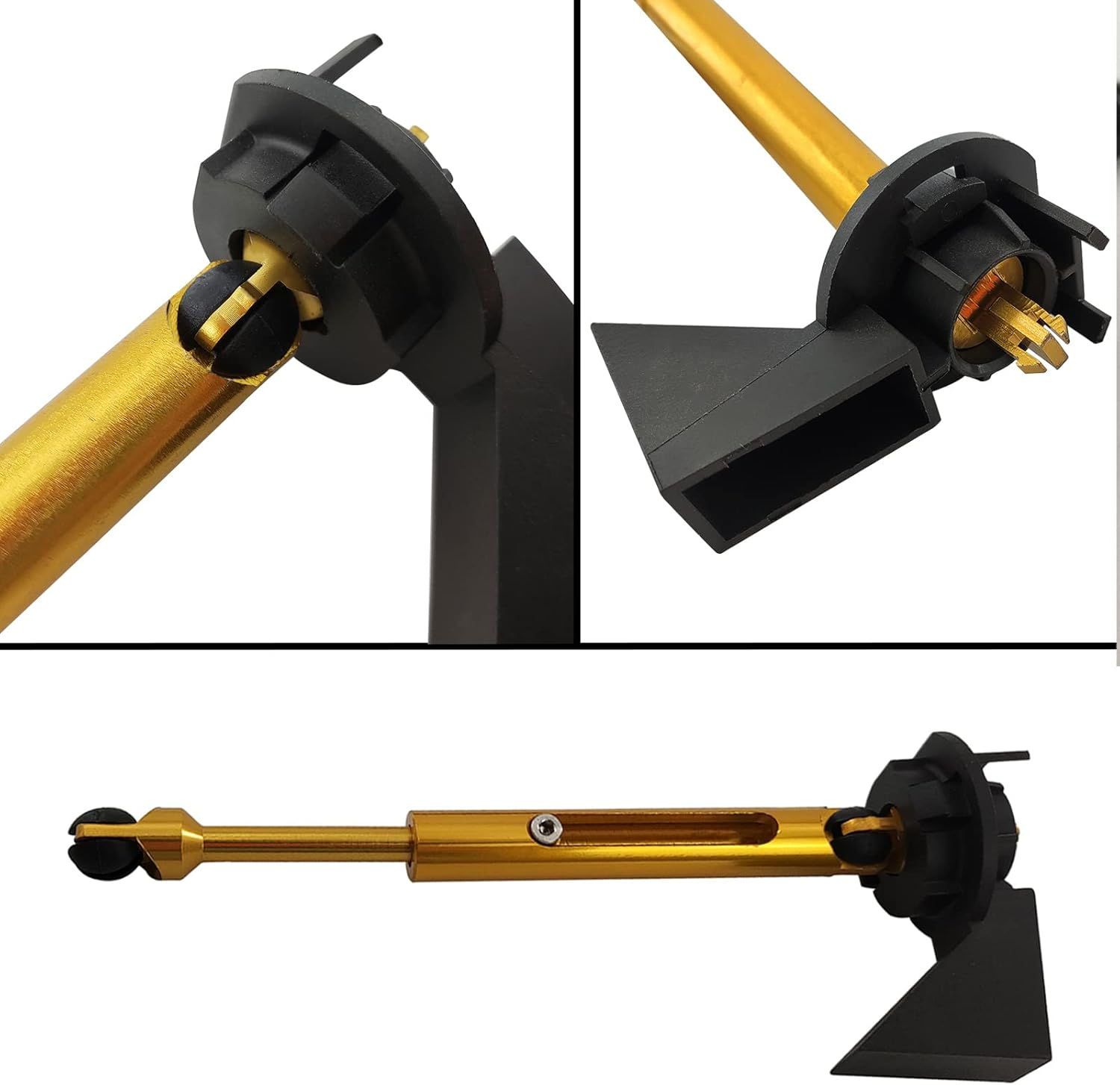 Aluminum Alloy Bonnet Hood Release Lock Repair Kit Latch Compatible with for Ford Focus MK2 2004-2012 image number 5