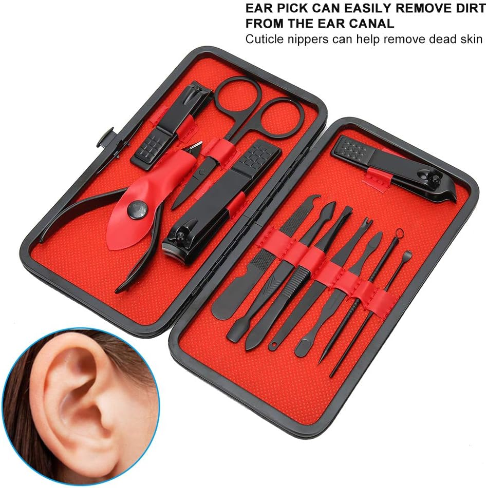 Nail Clippers, Manicure Tools, Cuticle Nippers, Nail File Cutter Kits, Nail Clippers, Toenails image number 3