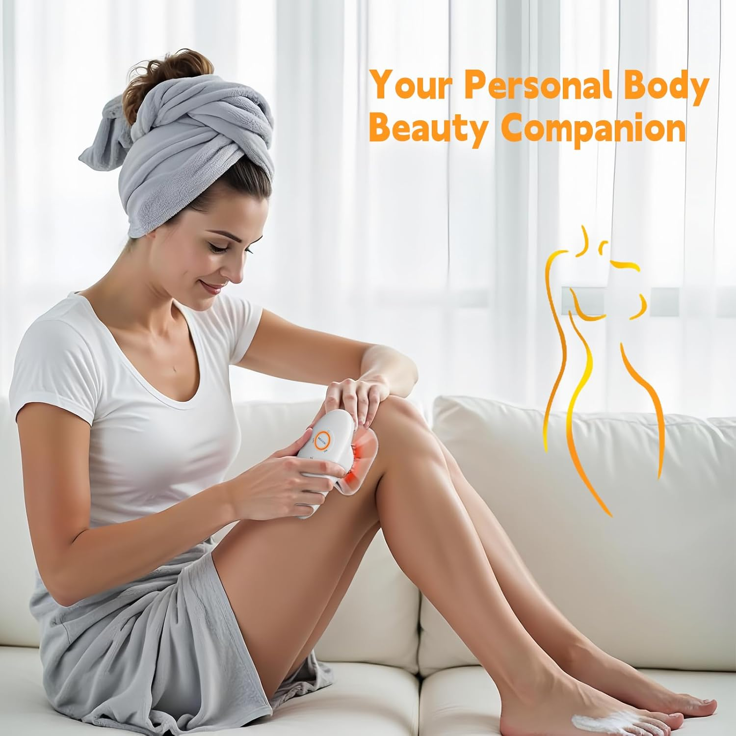 Cotsoco 3-In-1 Body Sculpting Machine - Cellulite Remover Massager for Stomach, Arms, Legs, Lymph Drainage Massage & Skin Firm Tool at Home for Women image number 5