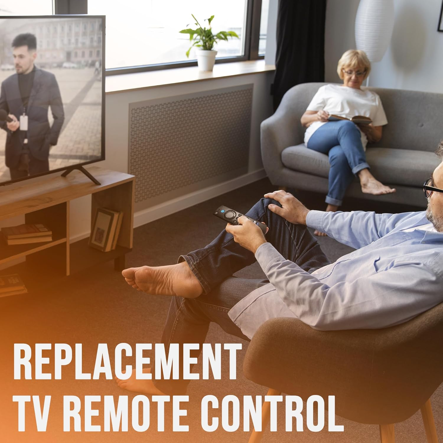 Universal Voice Remote Control Replacement (3Rd Gen) with Free Remote Cover &ndash; Fire Stick Remote Compatible with Smart Streaming Devices, Cube, Lite, 4K & Max &ndash; with Voice Command (Green) image number 2