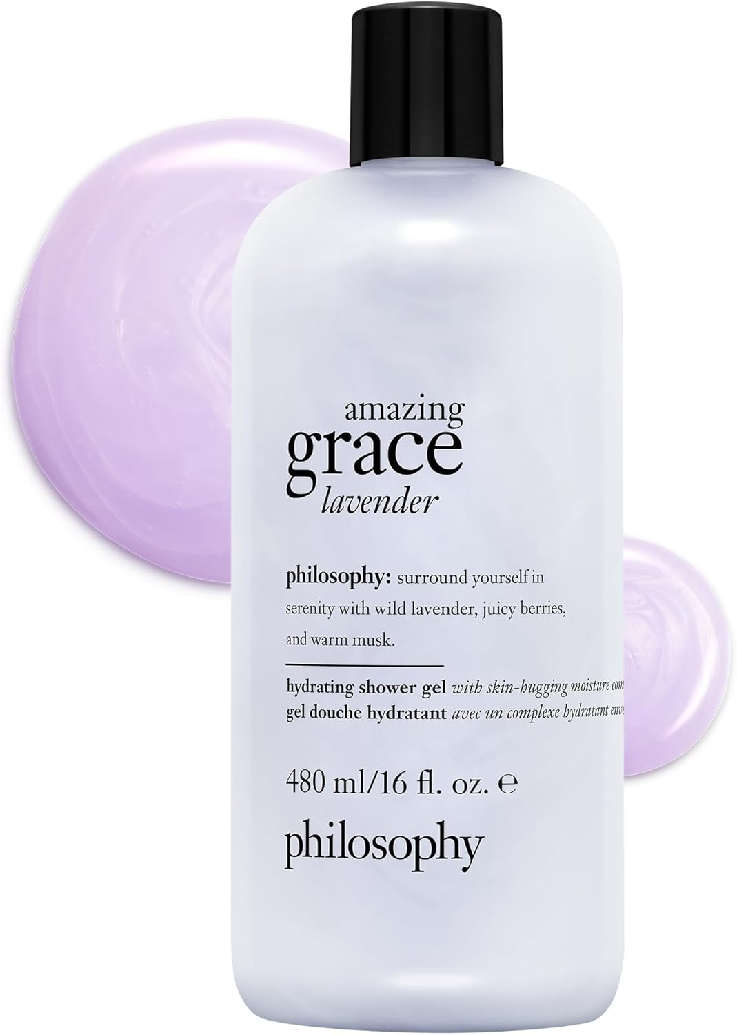 Amazing Grace Lavender Hydrating Shower Gel by Philosophy for Unisex - 16 Oz Shower Gel