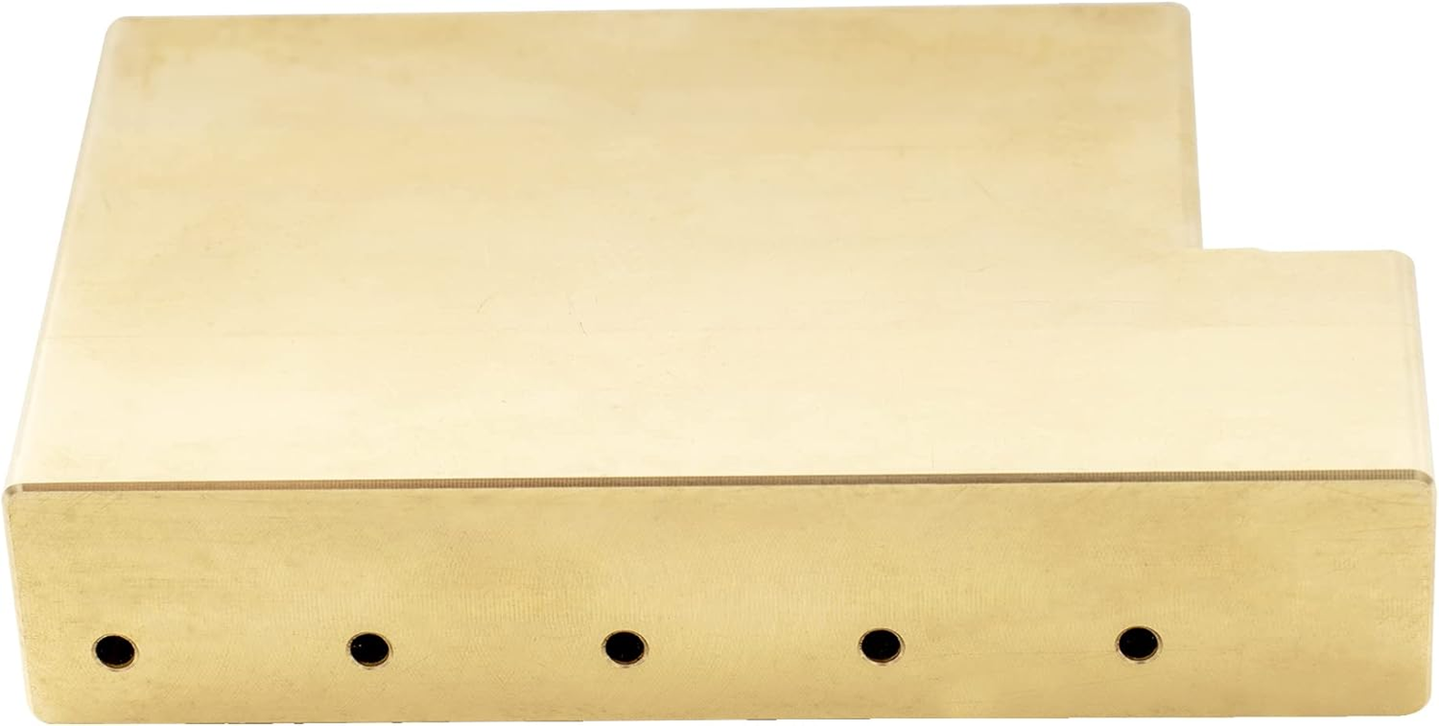 Musiclily Ultra 37Mm Full Solid Brass L Shape Tremolo Block for Electric Guitar Floyd Rose Locking Tremolos Bridge