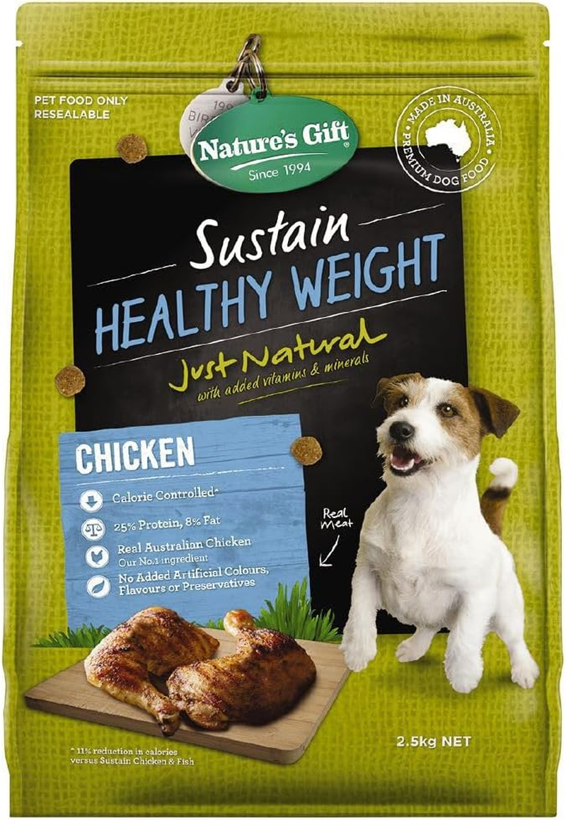 Nature'S Gift Adult Dry Dog Food, Chicken 2.5Kg - 100% Complete & Balanced Nutrition, Supports Digestion, Immunity & Skin Health