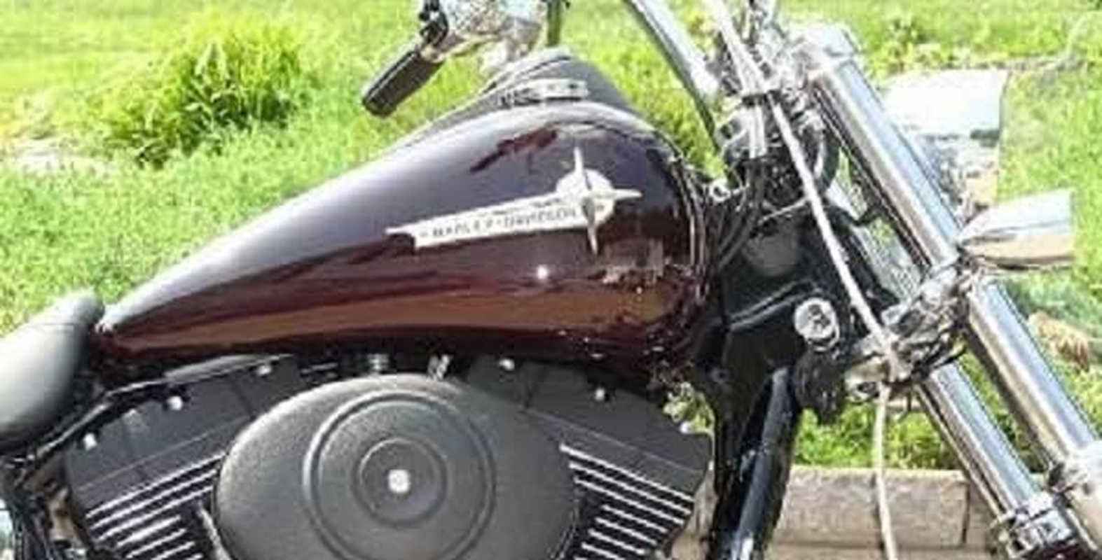 Genuine Harley Fuel Tank Nameplate '61-62FL Model 61776-61T