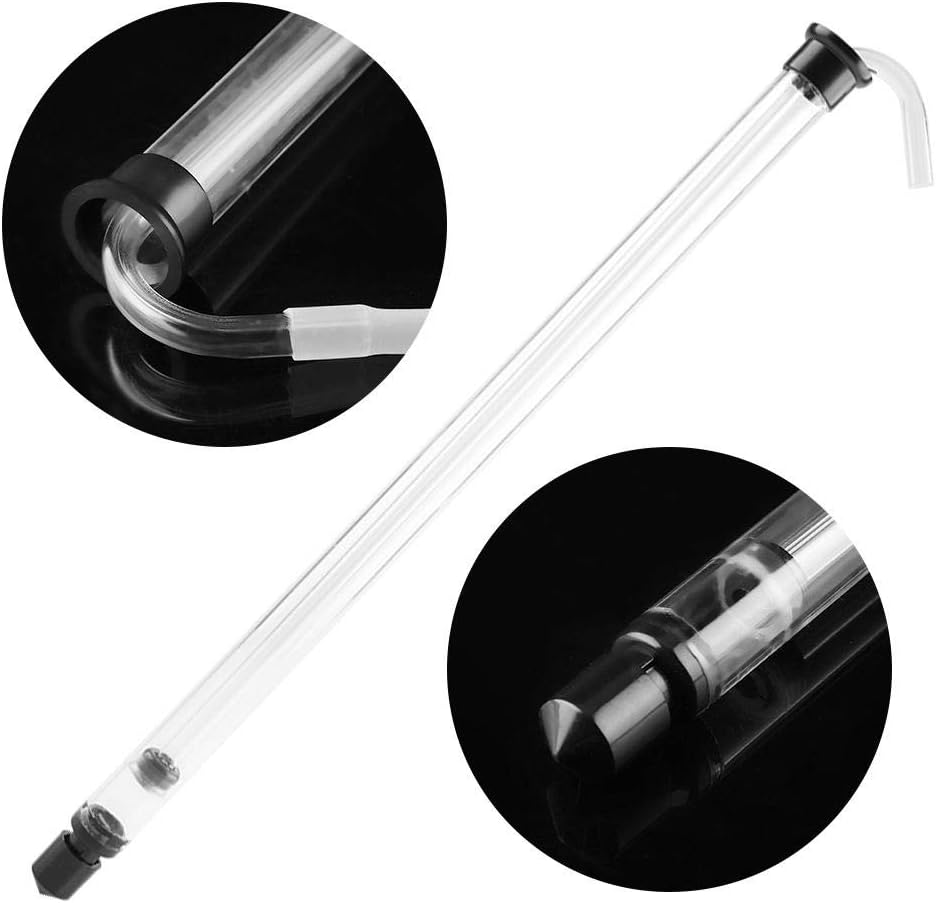 2PCS 15Inch Auto Siphon Racking Cane for Beer Wine Bucket Carboy Bottle with Plastic Tubing image number 6