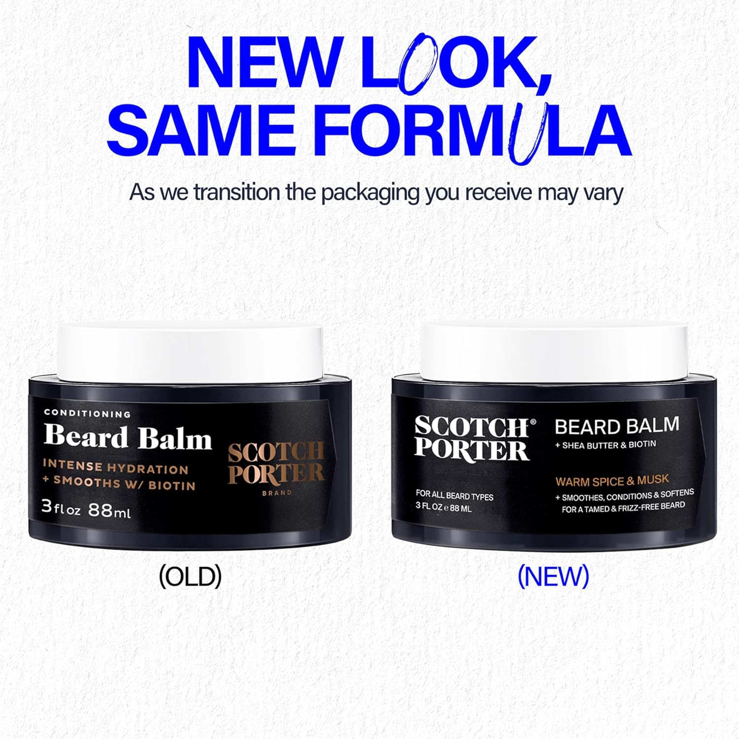 Scotch Porter Conditioning Beard Balm for Men | Hydrates, Smooths, Adds Shine & Tames Flyaway Hair | Formulated with Non-Toxic Ingredients, Free of Parabens, Sulfates & Silicones | Vegan | 3Oz Jar image number 6