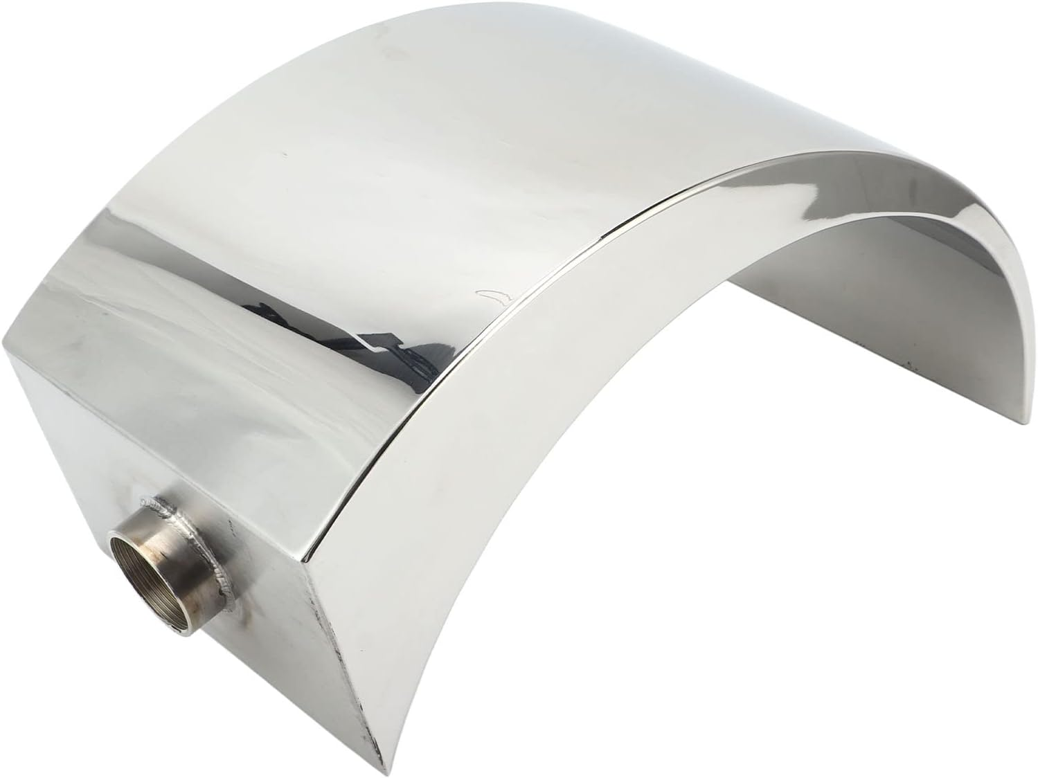 Cryfokt Stainless Steel Pool Water Fountain Nozzle with Rounded Arc Design for Even Water, High Strength, for Swimming Pools, Gardens, and Ponds image number 3