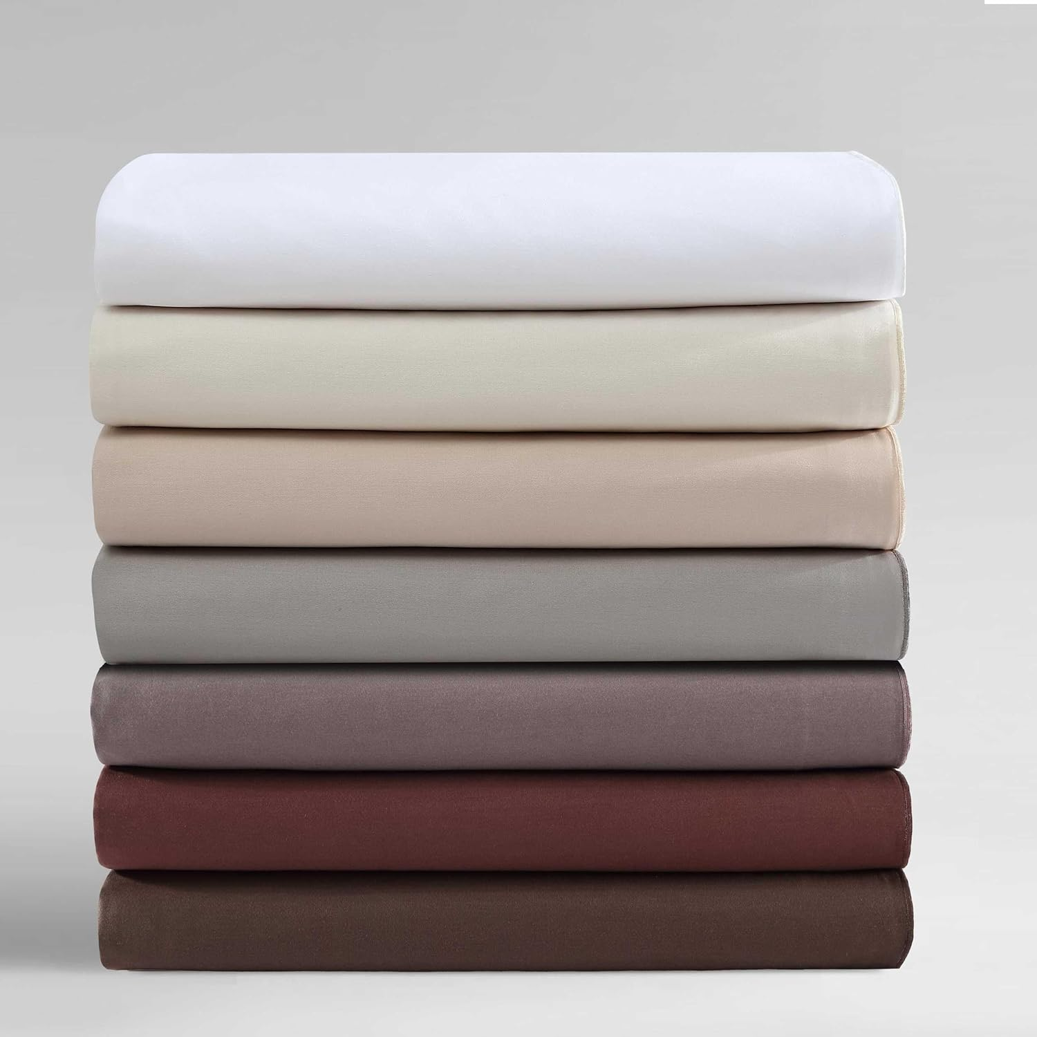 Calvin Klein - King Sheets, Cotton Sateen Bedding Set, Luxuriously Soft Home Decor (Pearl Edge Ivory, King) image number 7