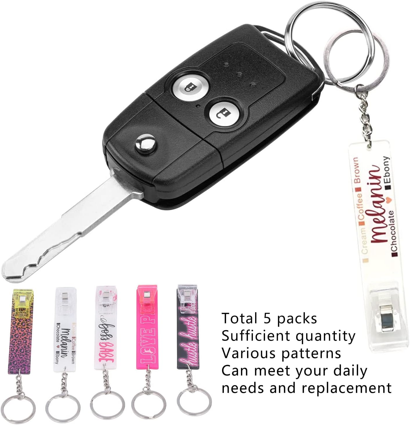 Long Nail Card Gripper Multipurpose Acrylic Card Gripper for Wallet image number 2