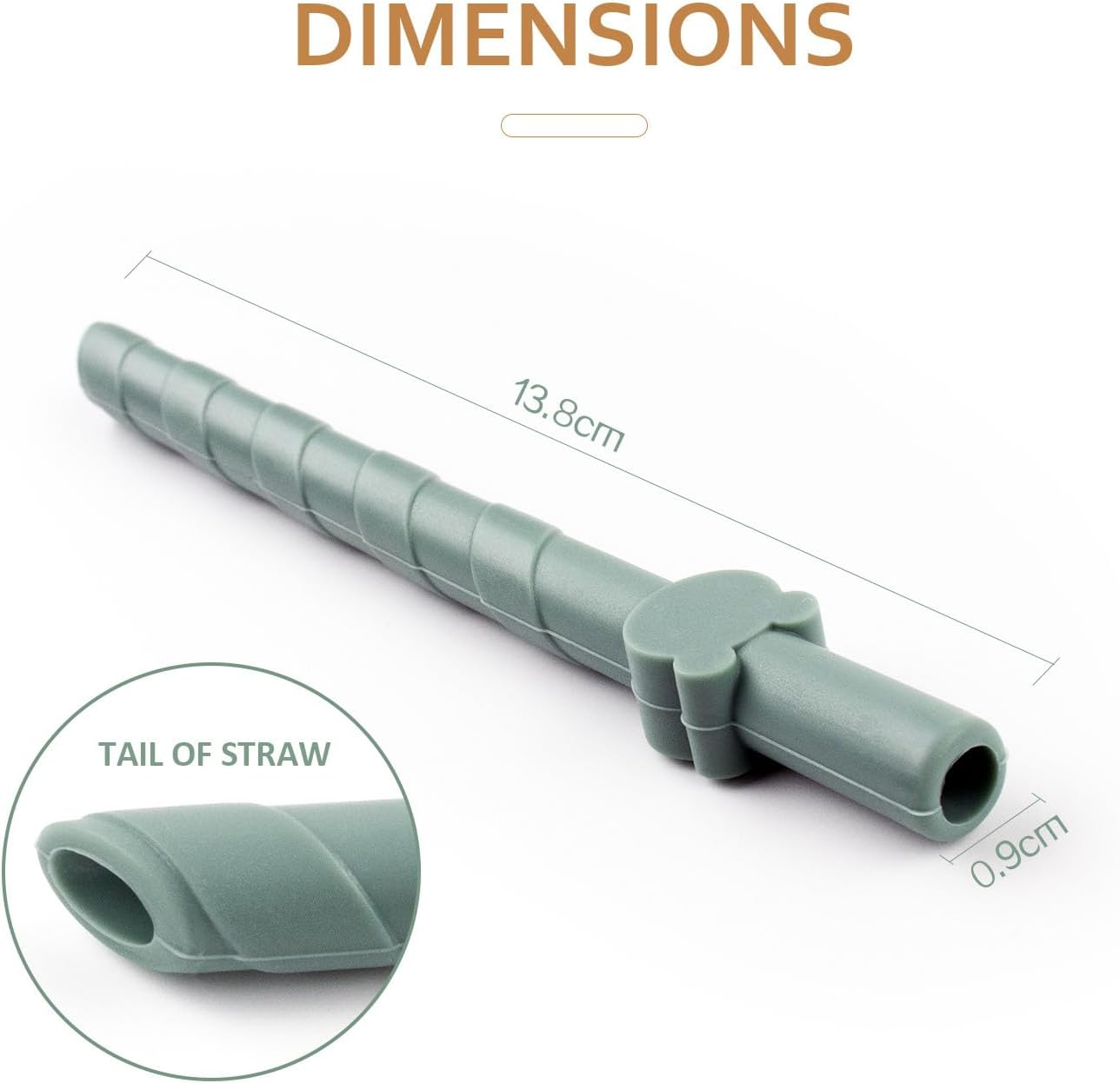 Reusable Silicone Straws for Kids and Adults,Dishwasher Safe,Bpa Free,10 PCS, Food Grade Straws for Smoothies, Shakes, Drinks,Foldable for Home and Travel Use (Multicolor-Straight, 5.5 Inch) image number 2