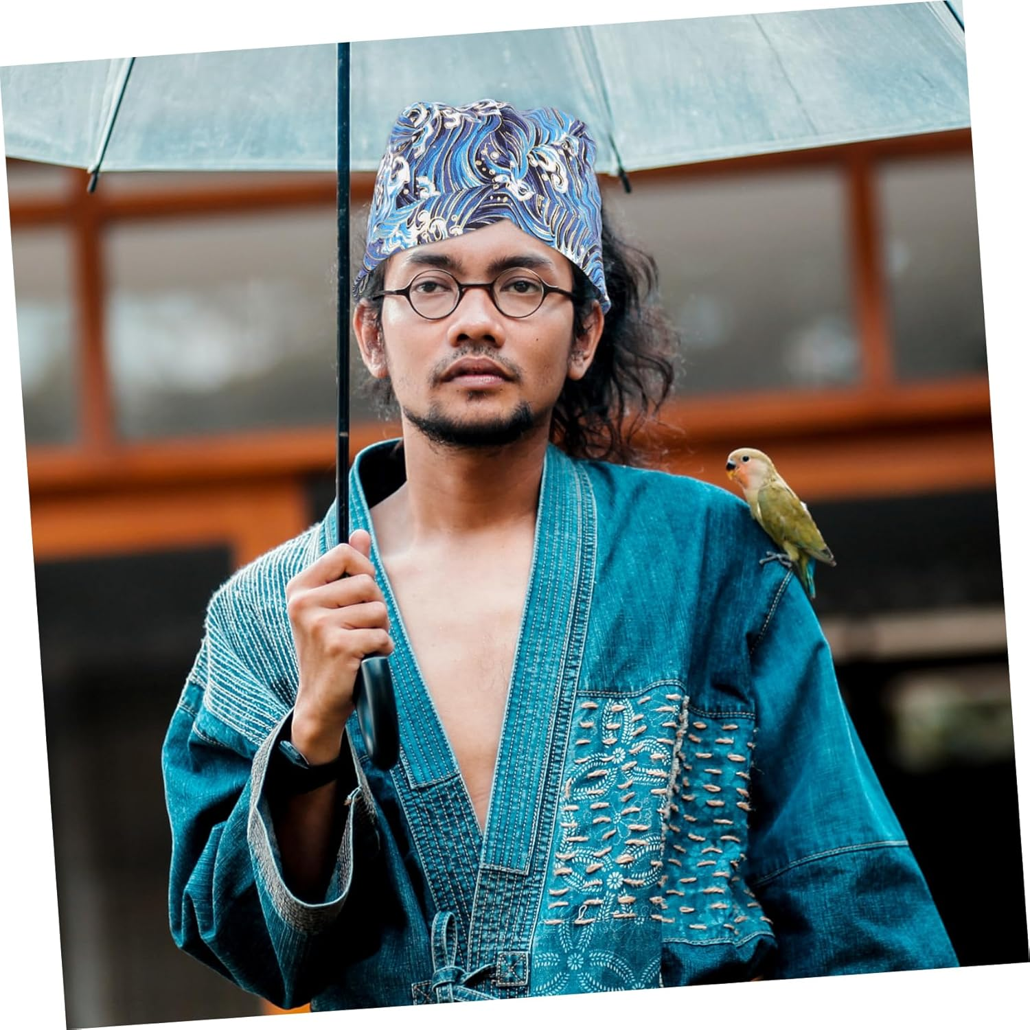 MERRYHAPY Kitchen Work Hat Chef Hat Breathable Fabric for Waiter Service for Restaurant for Kitchen Dining image number 4