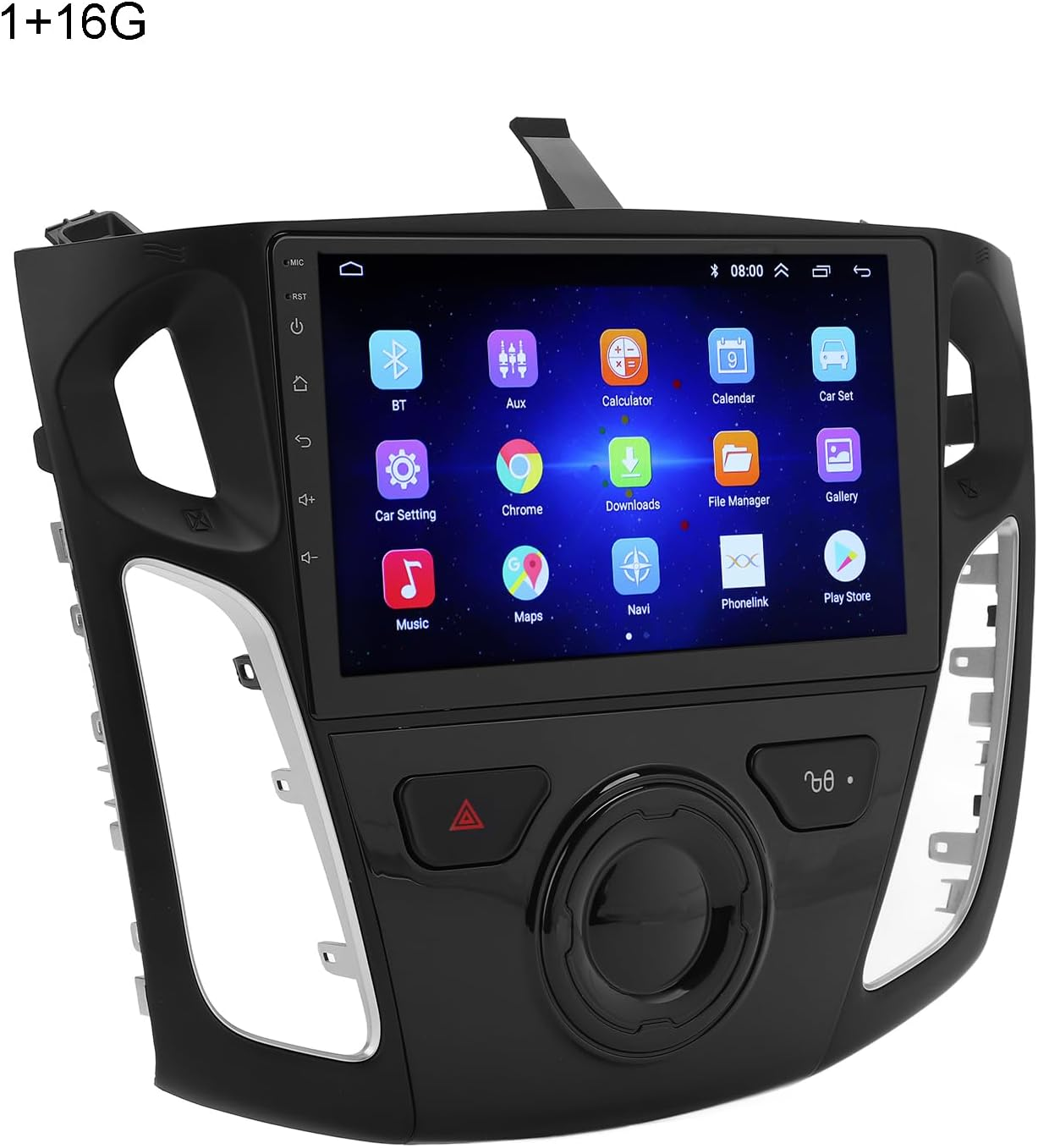 Car Navigation System, Bluetooth Multimedia Player Android Unit Replacement for Focus 2012-2018, 9 Inch Auto Navigation (1+16G) image number 6