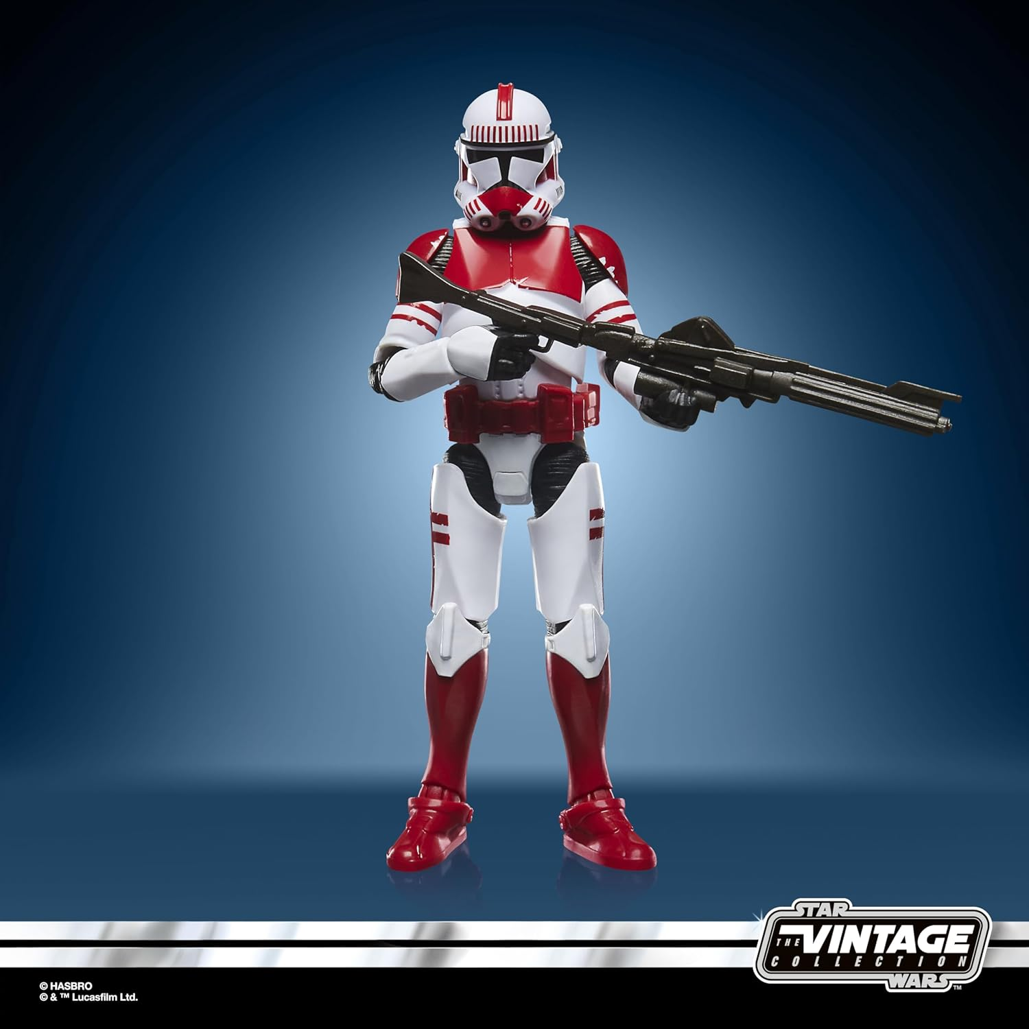 Star Wars the Vintage Collection Imperial Shock Trooper, Star Wars: the Clone Wars Premium 3.75 Inch Collectible Action Figure image number 1
