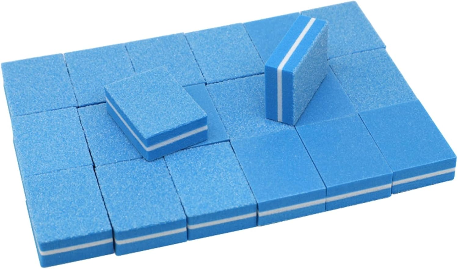 TRUSTTWO 50Pcs Mini Nail File Sanding Nail Art Care Pilnik Do Paznokci Buffing Pedicure Blue Women Beauty Manicure Tools Polisher Block the New image number 5