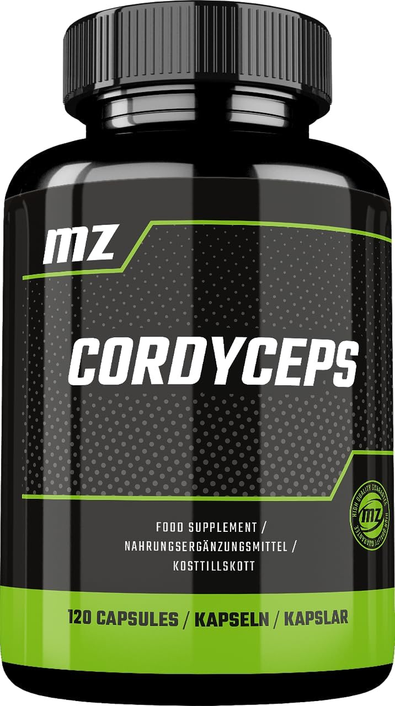 Cordyceps Mushroom 500 Mg per Capsule - Cordyceps Sinensis 10:1 Extract - 120 Vegan Capsules - 4 Months Supply - by MZ image number 3