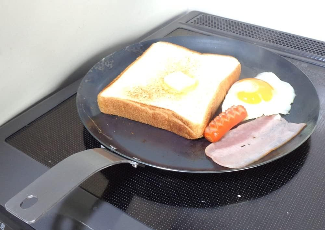 Fujita Metal 028507 Easy to Use Morning & Toast Crisp Pan, Small, Induction Compatible image number 3