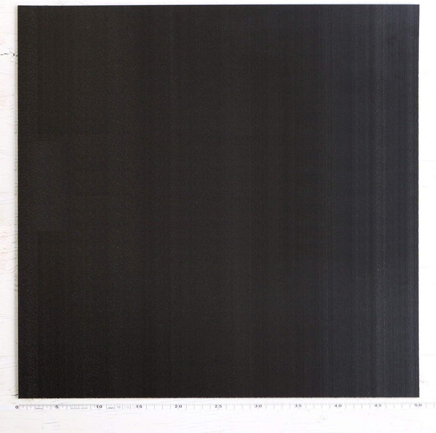 NBK P2-14 Bottom Plate for Back, 0.04 Inch (1 Mm) Thick, 19.7 X 19.7 Inches (50 X 50 Cm), Black, Cut with Scissors, Handicraft, Craft Material, Handmade, DIY, Sub-Materials image number 4