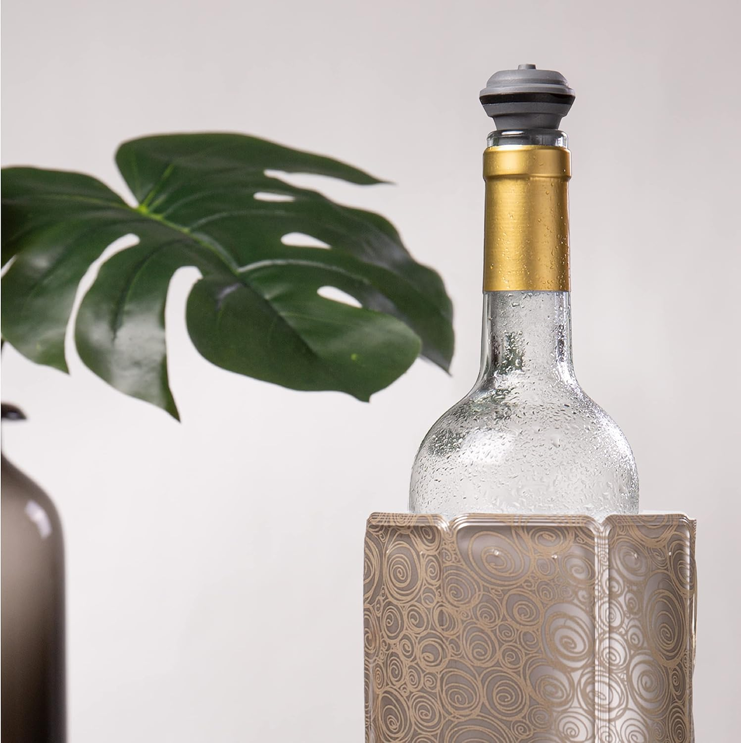 Vacu Vin Active Cooler Wine, Platinum, VV3880P - Platinum image number 5