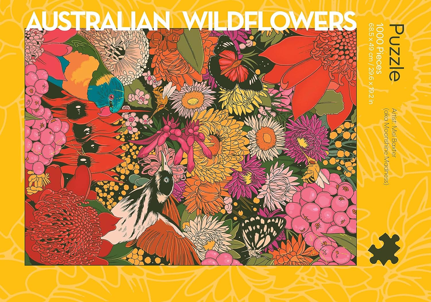 Australian Wildflowers: 1000-Piece Puzzle