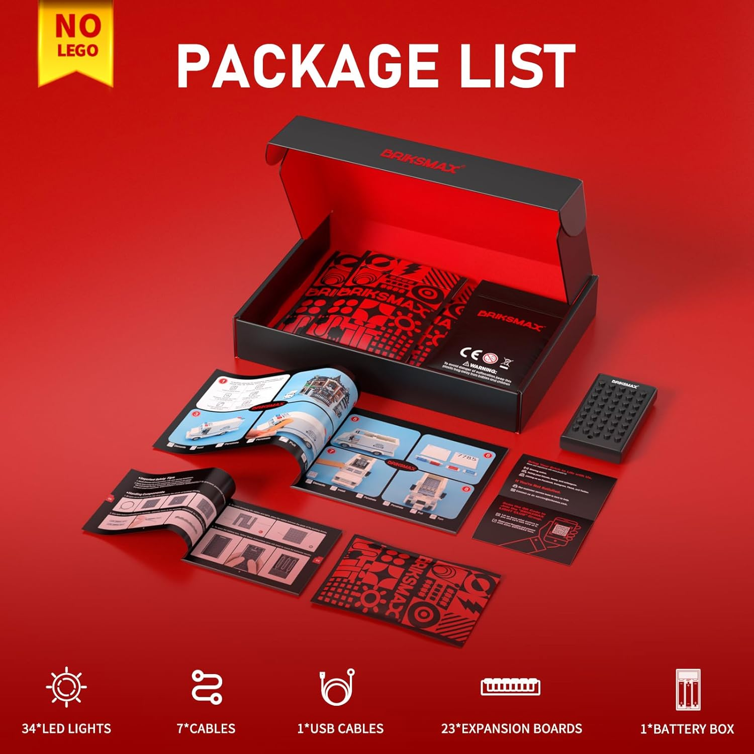 BRIKSMAX 2.0 Light Kit Compatible with  Icons U.S.S. Enterprise NCC-1701-D10356 Building Sets- Original LED Lighting Kits (Accessories Only),Cable-Hiding Tech for Display, Gifts & Collectors image number 2