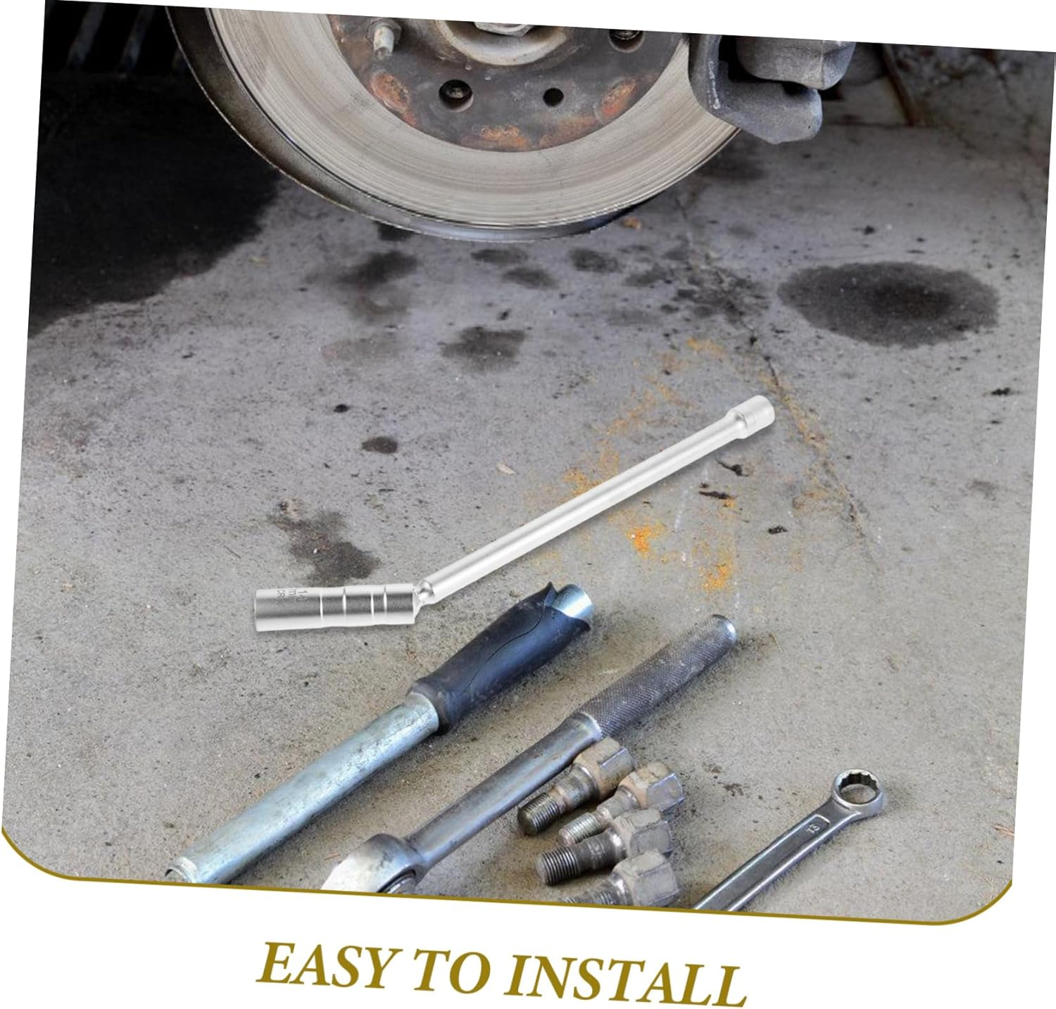 Anneome Magnetic Spark Plug Socket Tool 14Mm Thin Wall Removal for Automotive Repair image number 5