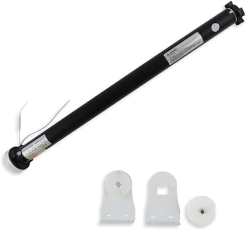 Blindsmart Rechargeable Tuya Zigbee Roller Blinds Motor for 38Mm Tube, Motorized Window Shades Automatic Blinds Curtain Opener APP Control, Zigbee Hub Required (Only Motor)