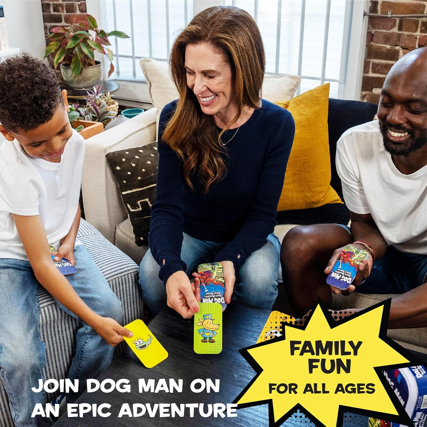 University Games, Dog Man Supa Buddies Card Game, Based on the Dog Man Books Series, for 2 to 4 Players Ages 5 and Up image number 6