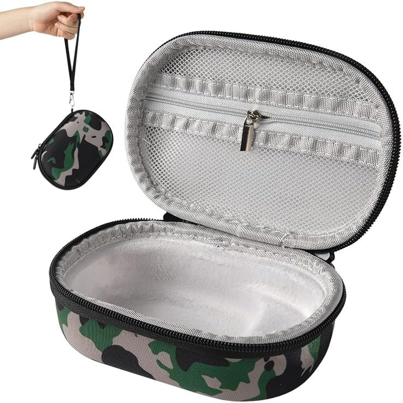 JOYSOG Clip 5 Case, Hard Travel Protective Case for JBL Clip 5 Portable Mini Bluetooth Speaker Cover Case with Carabiner&Strap (All Black)