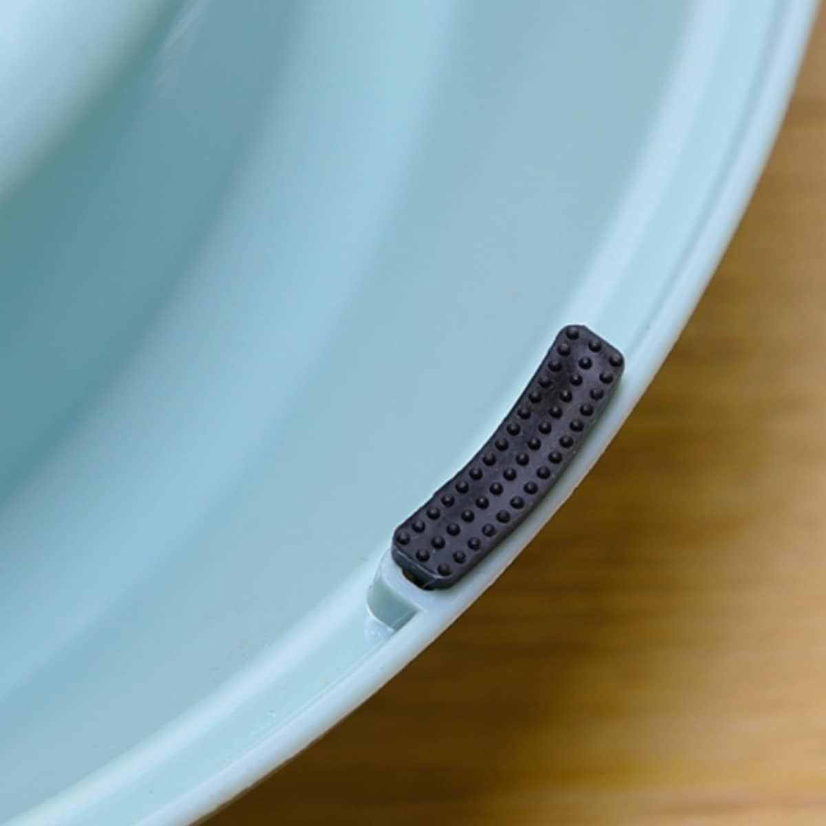 MXCELL Double Dog Cat Food Bowls, Stainless Steel Pet Bowls Dog Water Bowls with No-Spill and Non-Skid PP Station, Food Water Feeder for Cats and Small Dogs image number 3