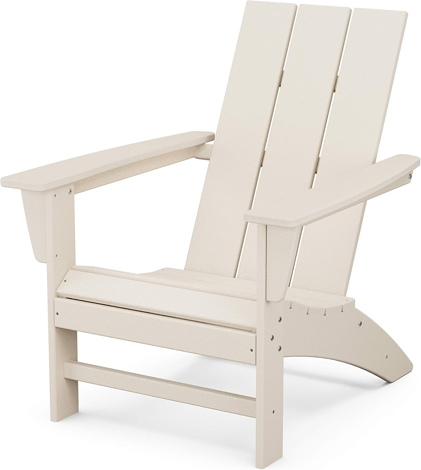 POLYWOOD AD420SA Modern Adirondack Chair, Sand - Aruba image number 4