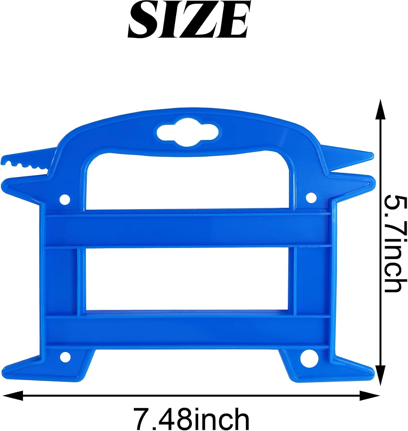 RONYOUNG 7PCS Line Winder Rope and Cord Organizer Paracord Spool Parachute Line Reel Outdoor Survival Tool Paracord Winder Fishing Line Cable Bobbins Prevents Tangles Knots Recoils and Kinks (Blue) image number 1