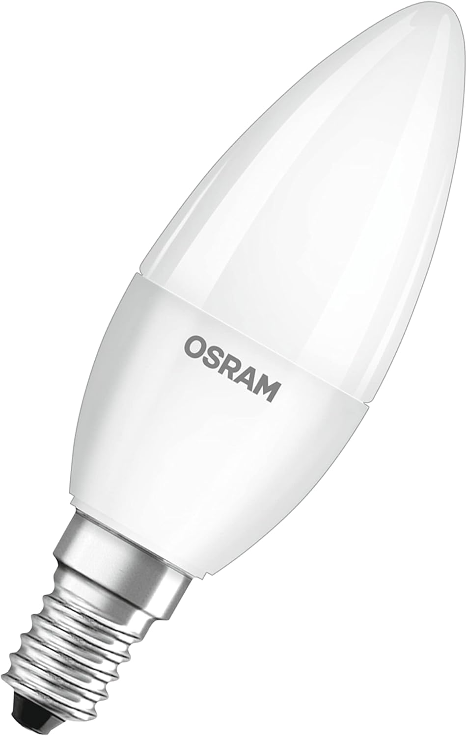 OSRAM LED Base Classic A/LED Lamp, Classic Bulb Shape, with Bayonet Base: B22D, 8.5 W, 220&hellip;240 V, 60 W Replacement, Frosted, 2700 K, 3Pack image number 4