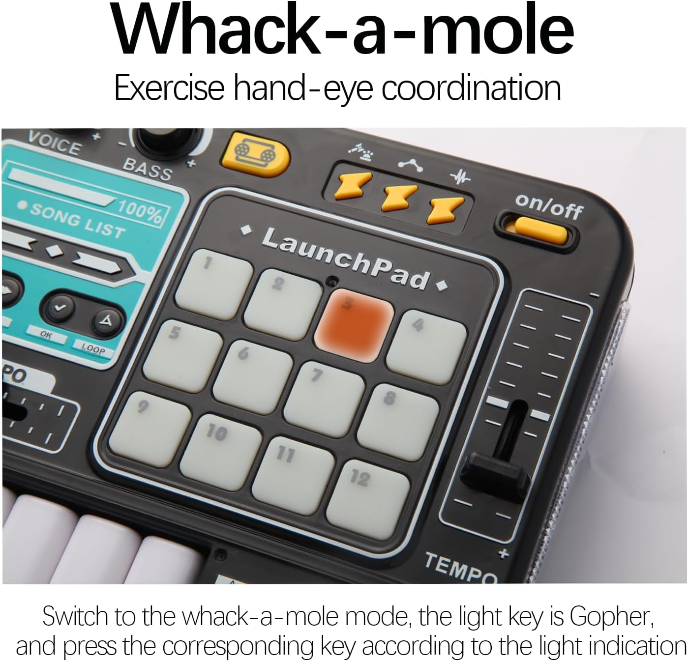 Children'S DJ Mixer and Disc Player Can Be Connected to Bluetooth Microphone(English Version) image number 5