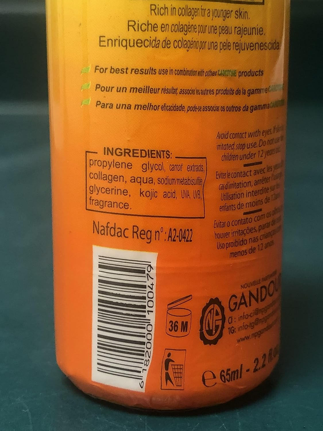 Carotone Brightening Oil 100479 2.2Oz image number 3