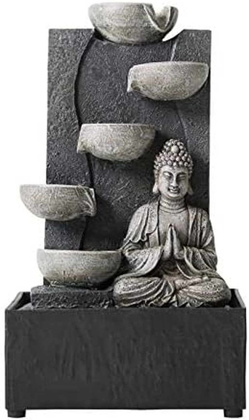 New In/Outdoor Water Feature Fountain Zen Buddha Peaceful Tranquil plus Pump Kit image number 2