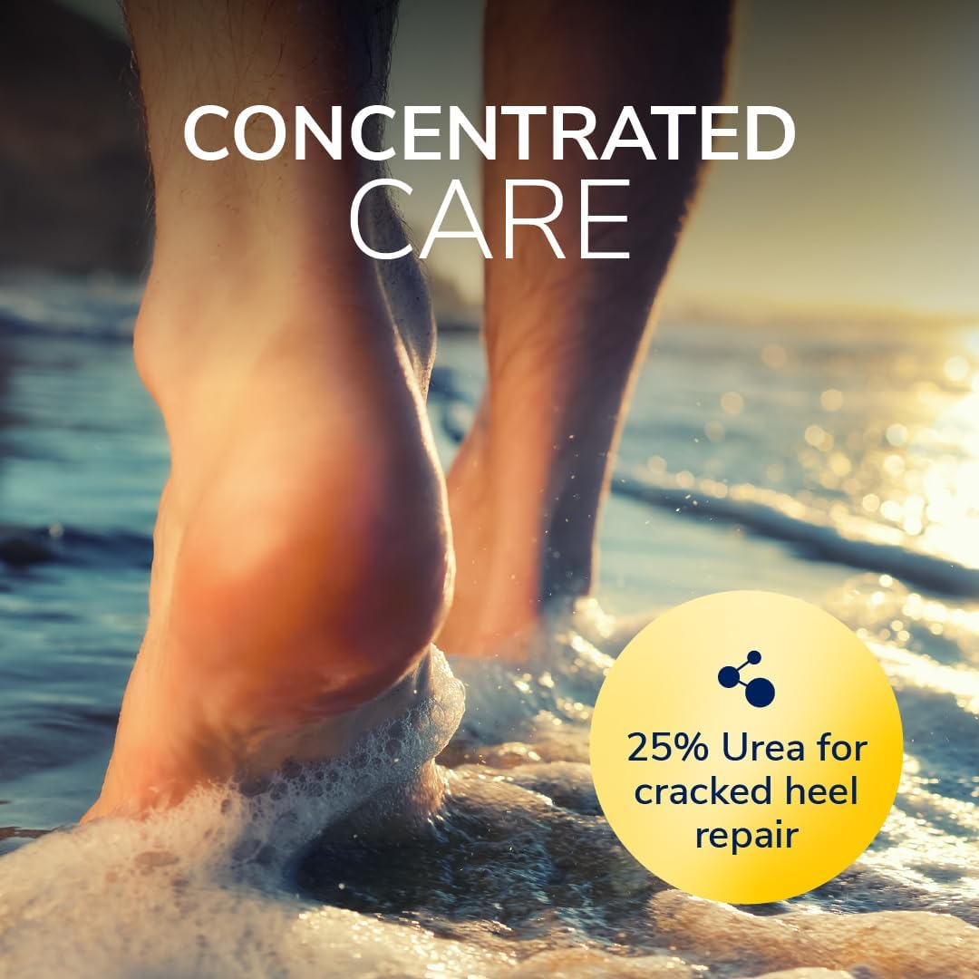 Dr. Scholl'S Severe Cracked Heel Repair Restoring Balm 2.5Oz, with 25% Urea for Dry, Cracked Feet, Heals and Moisturizes for Healthy Feet, Epsom Salt Soothes, Safe for Diabetics, 3-Pack image number 1