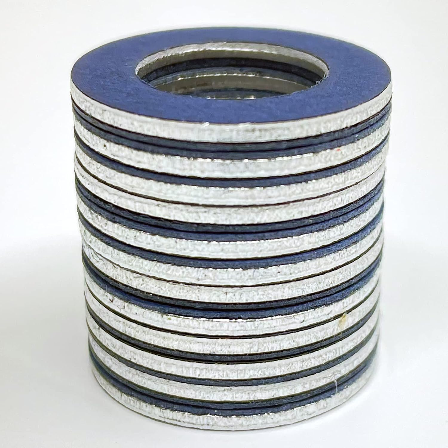 12 Packs 90430-12031 Tacoma Oil Drain Plug Gaskets Compatible with Toyota Tacoma Tundra Camry Corolla 4Runner Scion Avalon Lexus Oil Plug Gasket image number 4