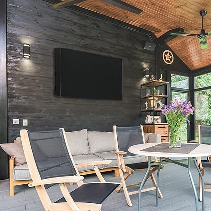 Outdoor TV Covefull Protection Screen Cover Waterproof Dustproof Furniture TV Covers for Outdoor Garden Pool Television Screens (40-42)（37" W X 24" H X 5" D/106Cm*67Cm*13Cm） image number 2