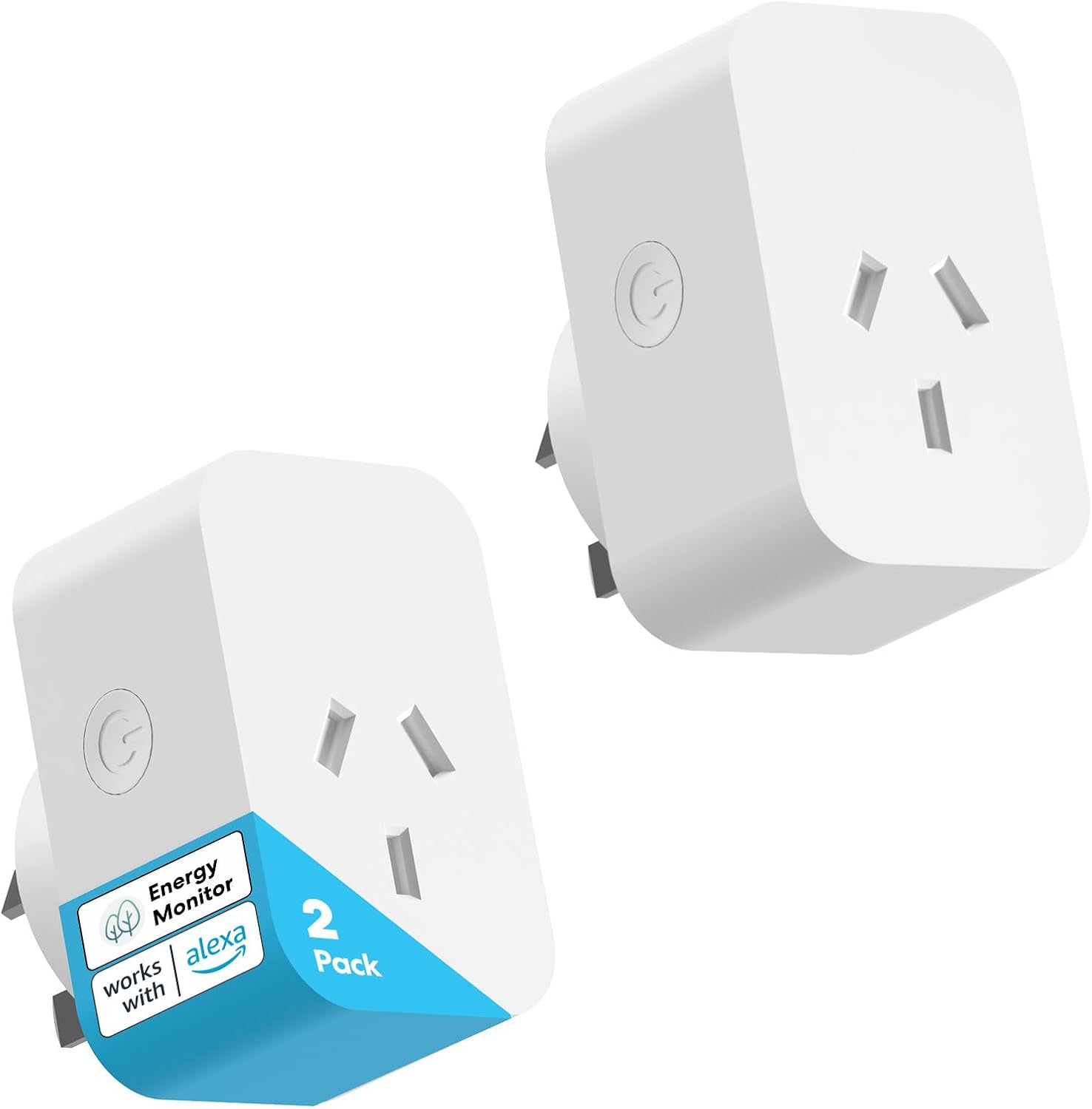 Meross Mini Smart Plug with Energy Monitor, 10A Wifi Outlet Socket Support Voice & App Remote Control, Timer, Offline Control, Compatible with Alexa, Google Home, Smartthings, 2 Pack image number 4