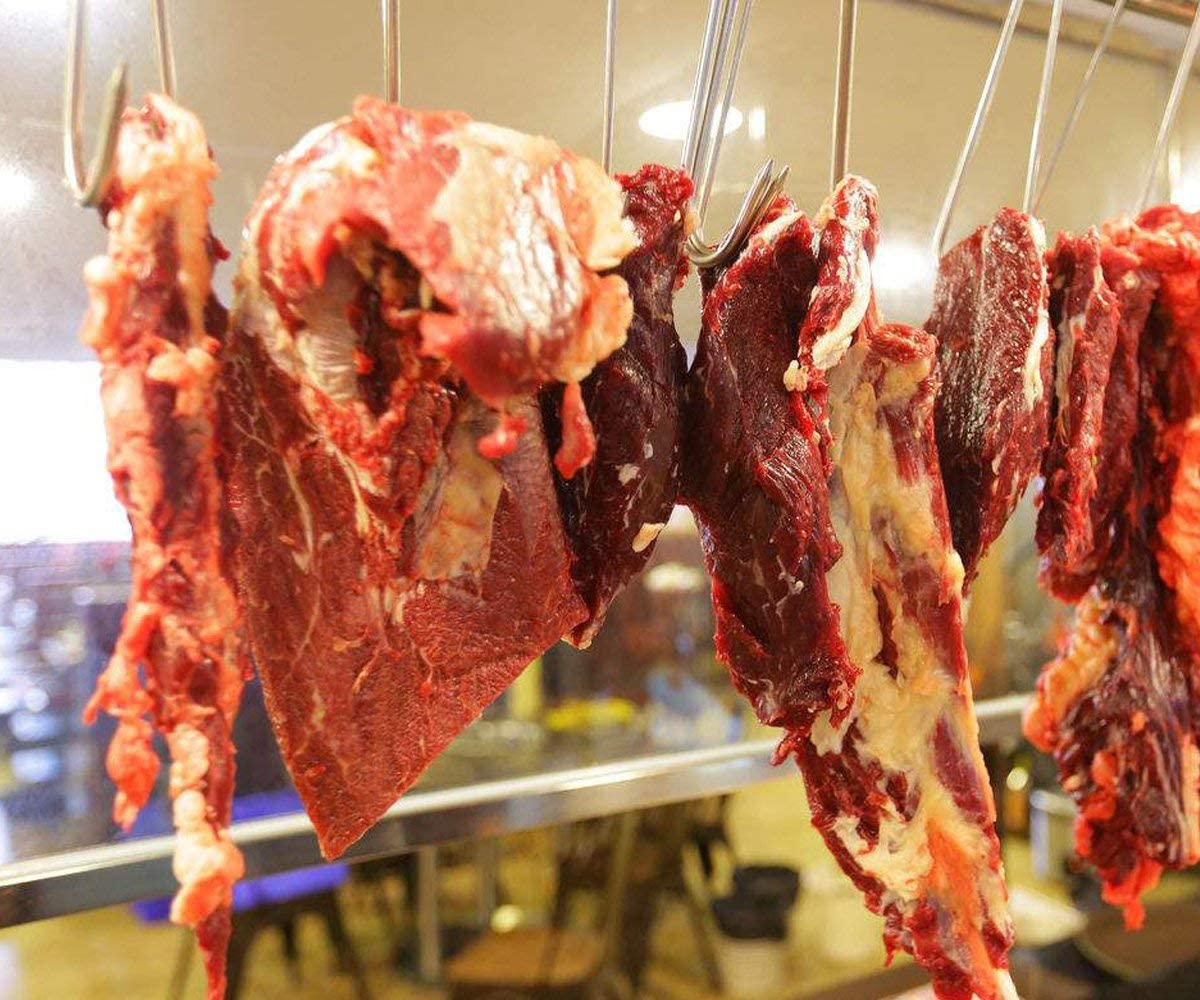 10 Meat Hook Heavy Duty S-Hooks Stainless Steel Meat Processing Butcher Hook 4Pack - Meat Hooks 10Inch8Mm4P image number 4