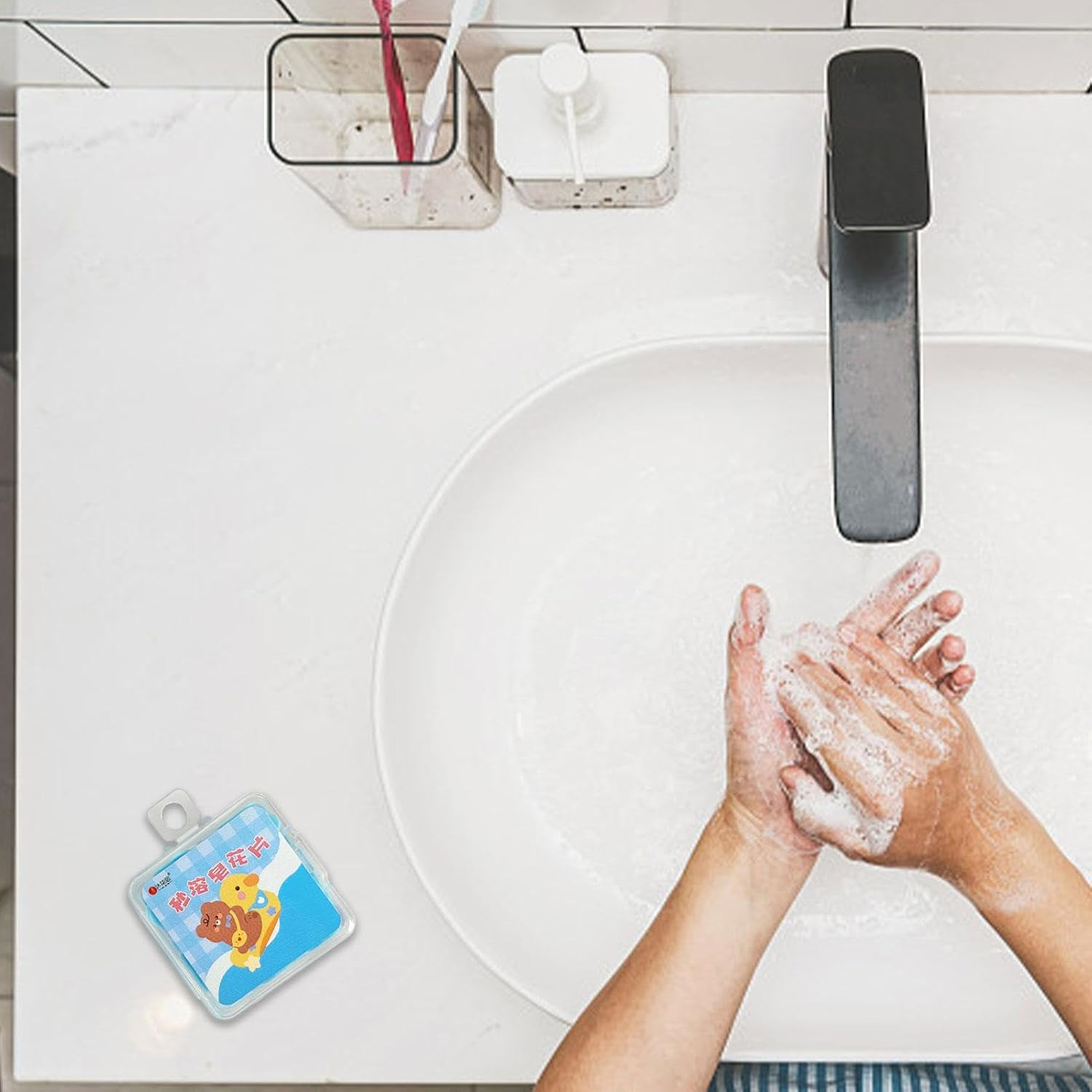 Hand Washing Sheets | Cute Scented Camping Cleaning Sheets | Outdoor Hand Washing Cleaner Slices Instant Dissolution for Boys Girls image number 3