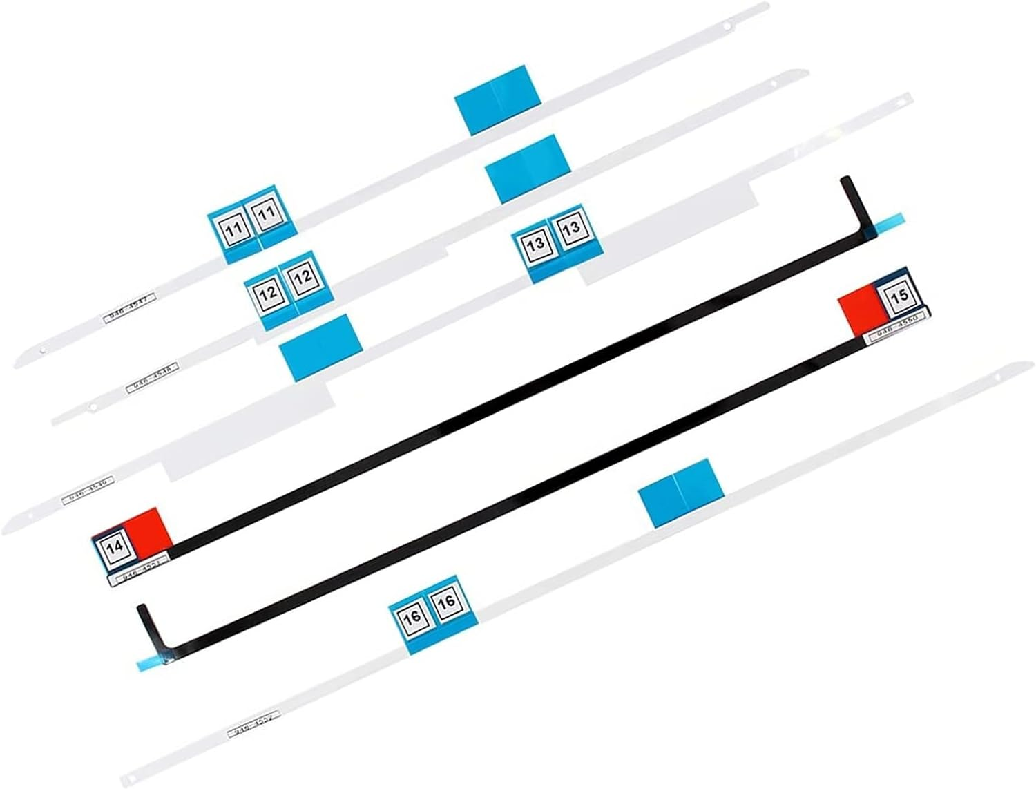 LCD Display Screen Adhesive Strips Tape 076-1444 076-00009 076-1419 Compatible for Imac 27" A1419 (Late 2012- Mid 2017) image number 3