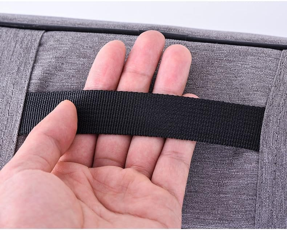 Uoffis 3-Layer Fireproof Document Organizer Bag with Lock, Water-Resistant File Storage for Important Documents, Passports image number 5