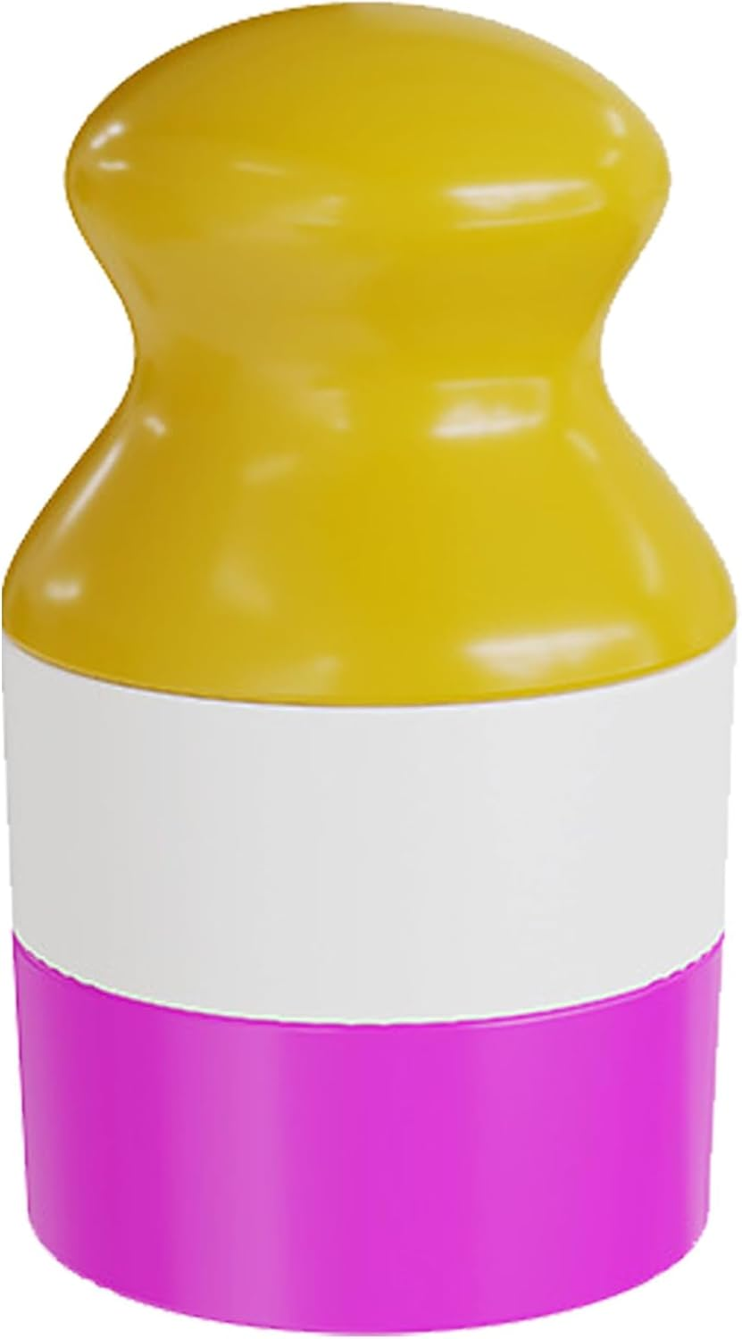 WADY Portable Sunscreen Applicator, Refillable Travel Dispenser Bottle with Suncream, Lotion Sponge Roller for Even Application, Travel Friendly Design (Pink) image number 2